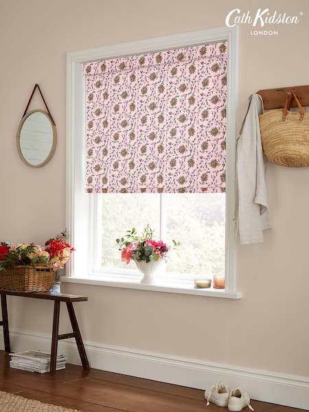 Cath Kidston Pink Forever Rose Made to Measure Roller Blind (E08423) | £58