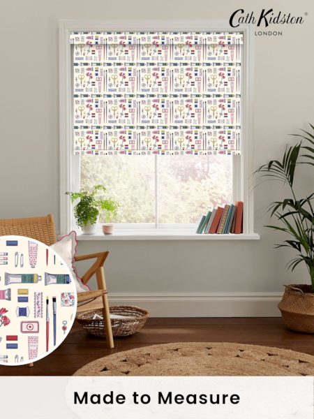 Cath Kidston Cream Artist Curator Made to Measure Roller Blind (E08434) | £58