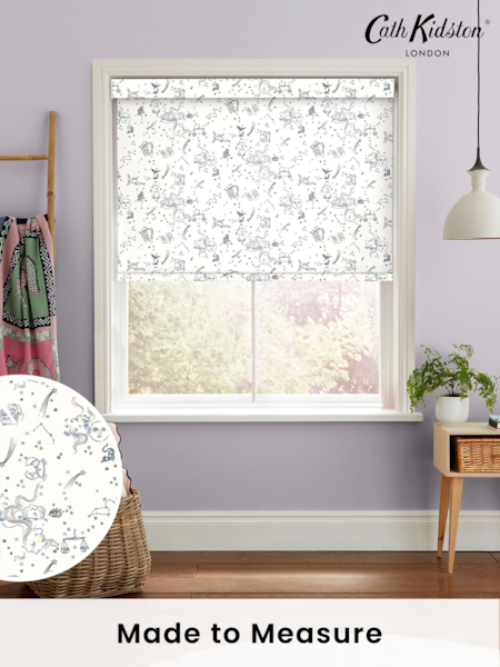 Cath Kidston White Celestial Made to Measure Roller Blind (E08449) | £58