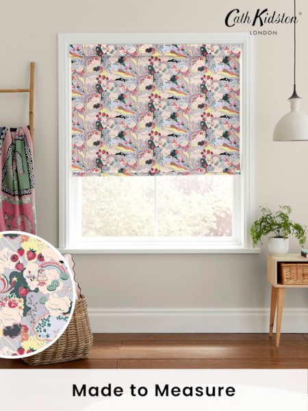 Cath Kidston Multi Silver Linings Made to Measure 100% Cotton Roman Blind (E08480) | £75