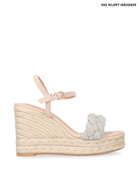 KG Kurt Geiger Pink Sadie Sandals (E08573) | £129