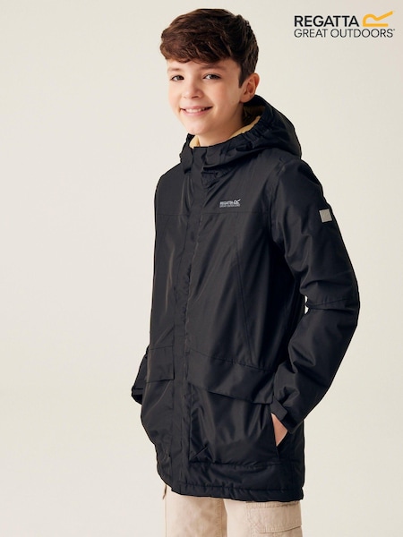Regatta Black Farbank Waterproof Jacket (E08649) | £31
