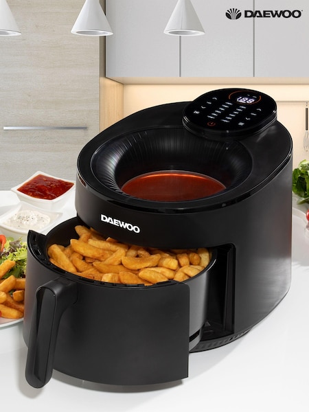 Daewoo Black Cyclonic Air Fryer 5L (E08693) | £89