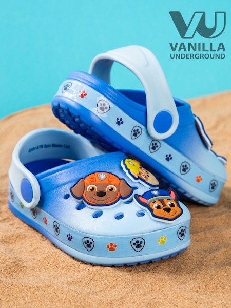 Vanilla Underground Blue Boys Paw Patrol Clogs (E08788) | £17