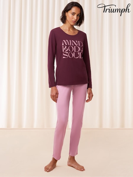 Triumph Green 100% Cotton Pyjamas Set (E08942) | £40