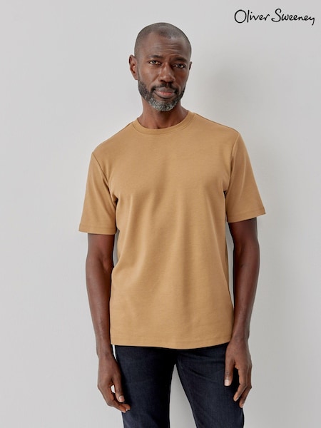 Oliver Sweeney 240gsm Jersey 100% Cotton T-Shirt (E09055) | £59
