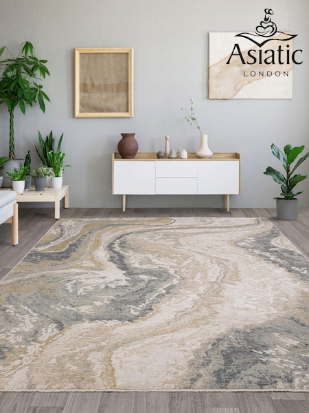 Asiatic Rugs Beige Seville Oro Rug (E09150) | £149 - £409