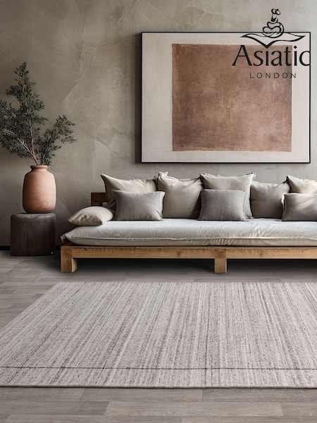 Asiatic Rugs Grey Larson Rug (E09159) | £209 - £599