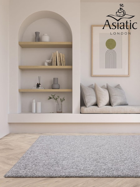 Asiatic Rugs Grey Boden Rug (E09184) | £149 - £419