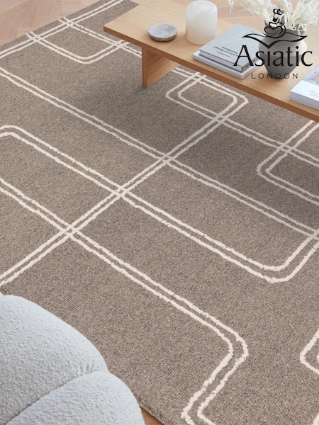 Asiatic Rugs Grey Ada Rug (E09260) | £139 - £409