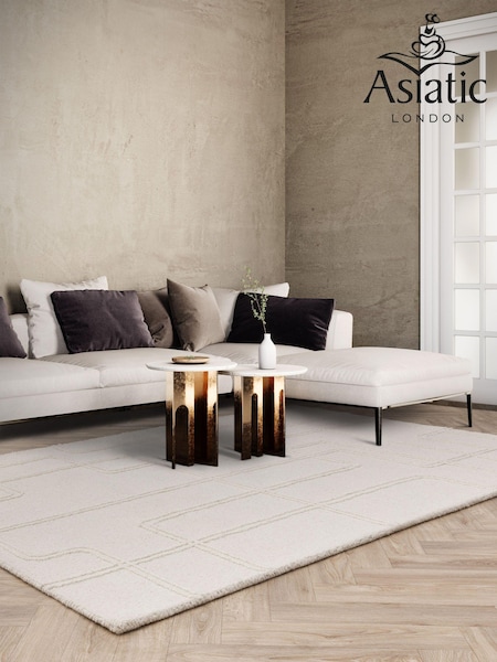 Asiatic Rugs Ivory Ada Rug (E09263) | £139 - £409
