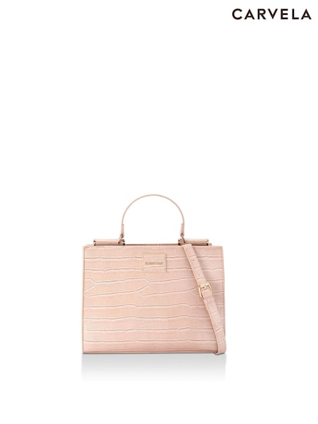 Carvela Pink Carvela Red Jessica Midi Tote 2 Bag (E09838) | £69