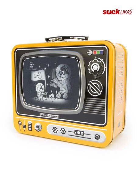 Suck UK Blue Space TV Lunch Box (E10008) | £18
