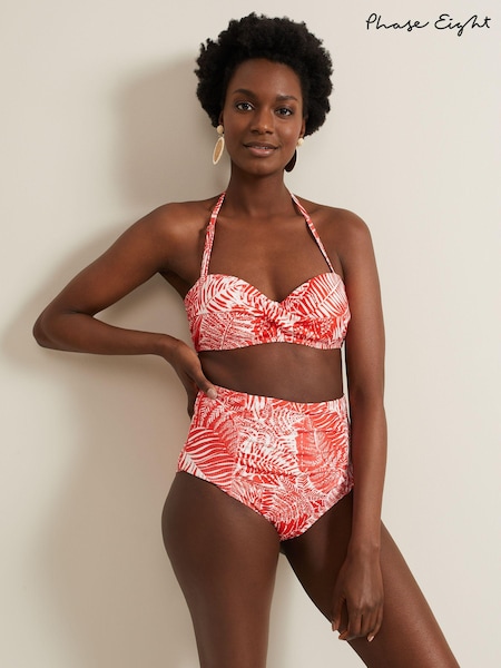 Phase Eight Red Fern Bikini Bottoms (E10923) | £29