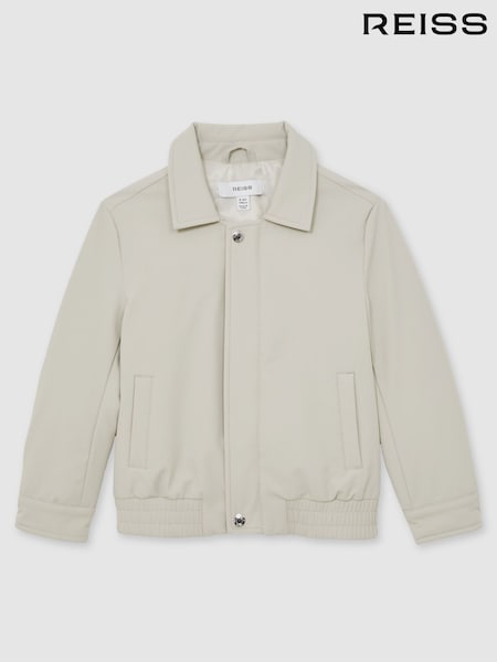 Reiss Natural 13-14 yrs Zip Through Harrington Jacket (E11045) | £78