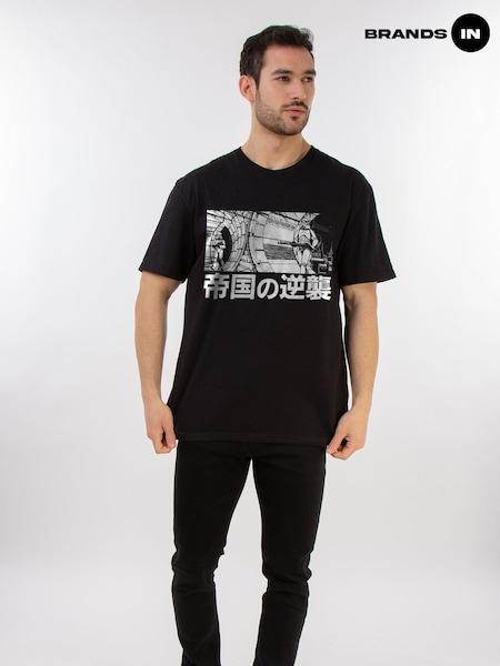 Brands In Black 100% Cotton Star Wars Stormtrooper Anime T-Shirt (E11458) | £25