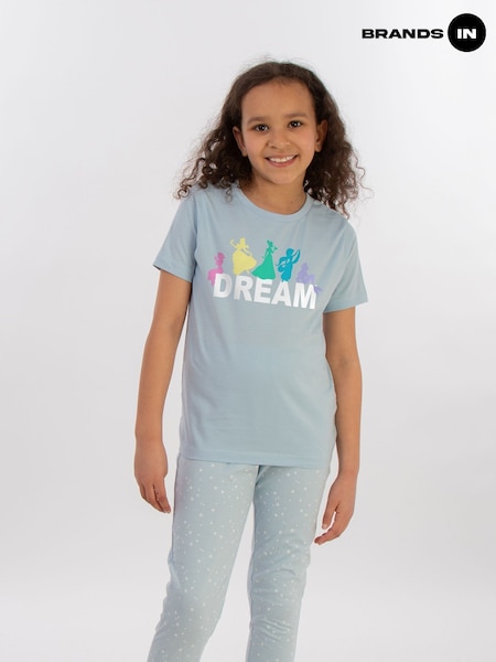 Brands In Blue Princess Dream Girls Baby Stars 100% Cotton Pyjamas (E11866) | £22
