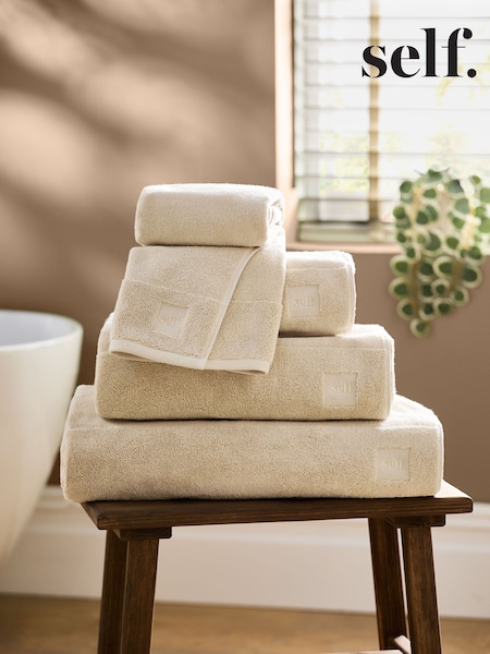 self. Natural Supersoft Towel 100% Cotton (E12100) | £8 - £32