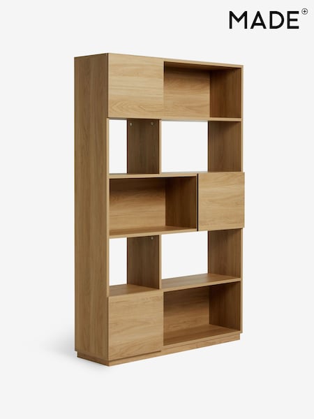 MADE.COM Oak Effect Blaze Wide Shelving Unit (E12330) | £329
