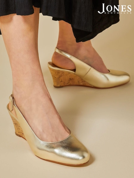 Jones Bootmaker Zahra Leather Wedges (E12918) | £89