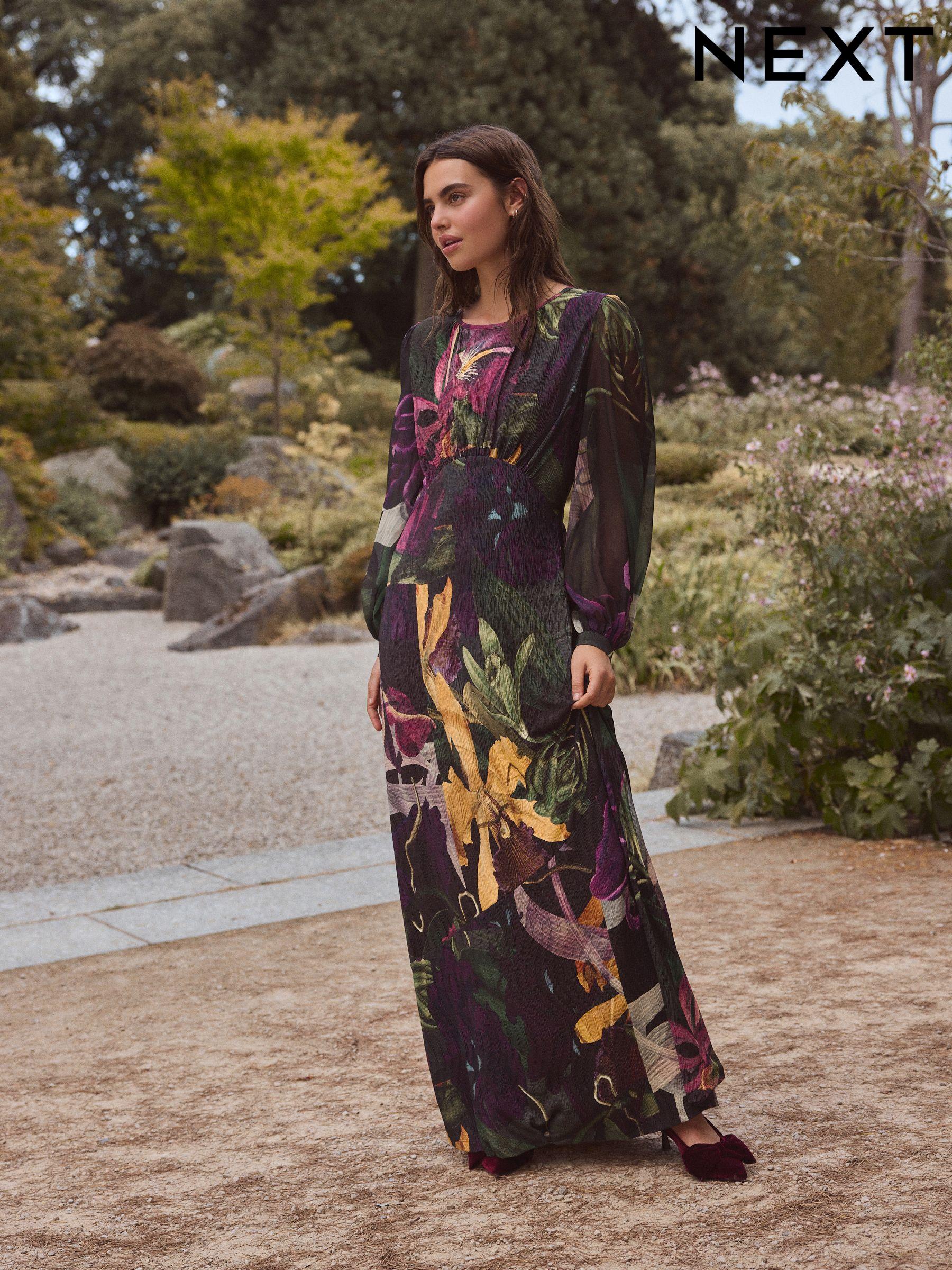 Summer long dresses with sleeves new arrivals