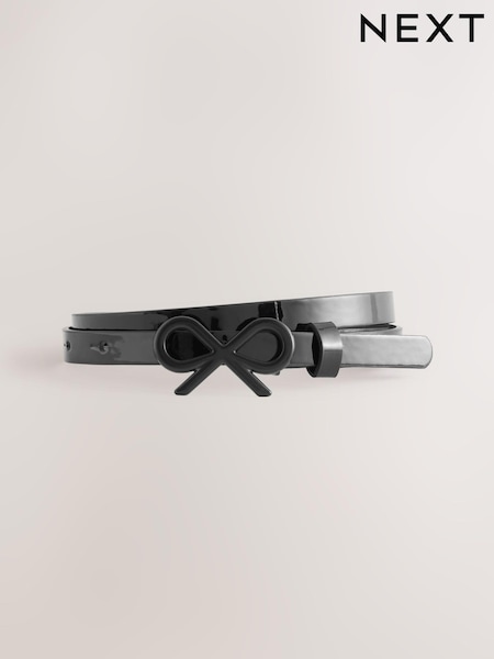 Black Bow Belt (E16397) | £7 - £8