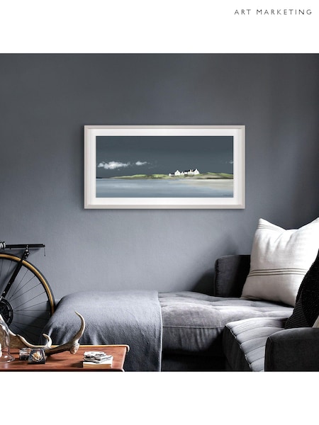 Art Marketing Grey True Blue Framed Wall Art (E16582) | £100