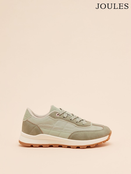 Joules Parkfield Khaki Green Trainers (E16877) | £50