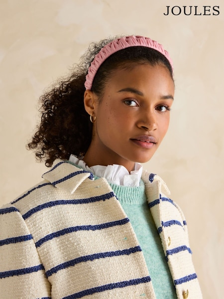 Joules Patsy Pink Knot Headband (E16884) | £15