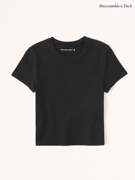 Black - Abercrombie & Fitch Cotton Seamless Baby T-shirt