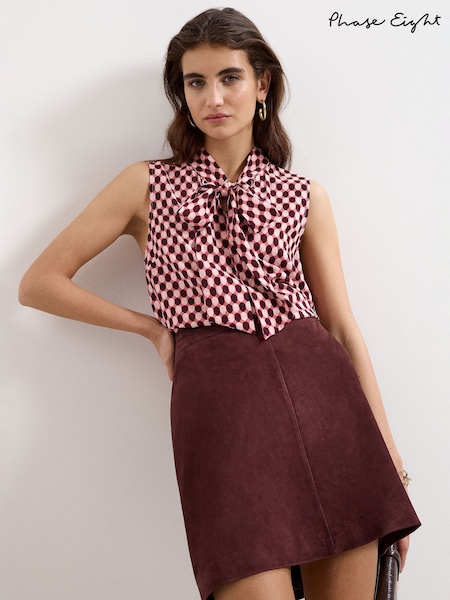 Pink - Phase Eight Junie Geo Top