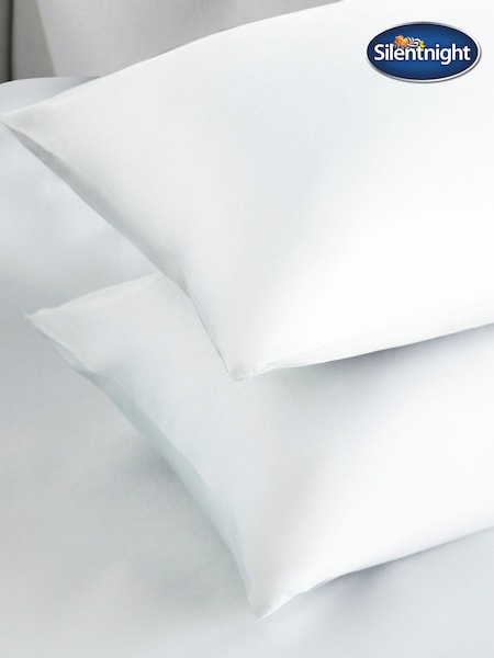 Silentnight White Restore Cooling Pillowcase Pair (E17148) | £19