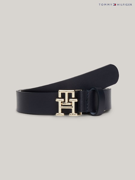 Tommy Hilfiger Blue Logo Belt (E18382) | £50