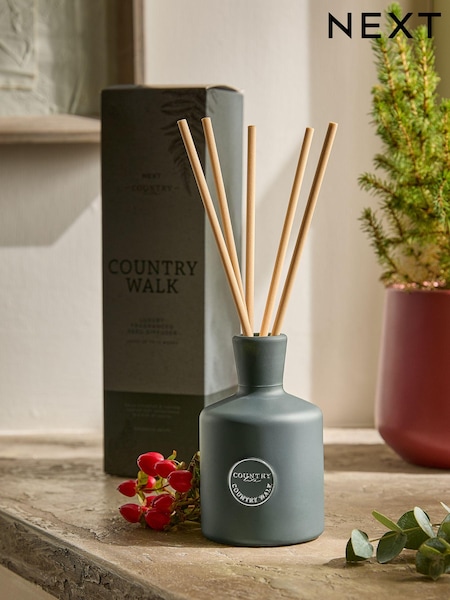 Country Walk Pine and Eucalyptus 170ml Fragranced Reed Diffuser (E18446) | £24