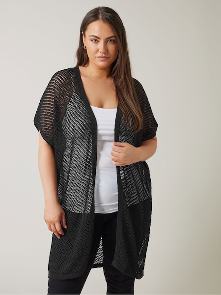 Evans Short Sleeve Cardigan (E18733) | £36