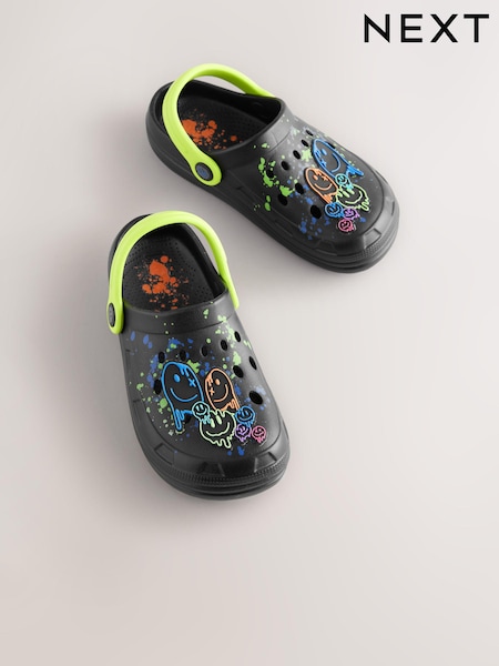 Multi Drippy Smile Clogs (E18815) | £10 - £14