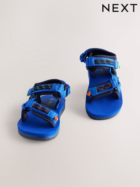 Blue Touch Fastening Trekker Walking Sandals (E18818) | £18 - £22