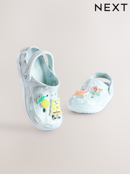 Blue Marble Spongebob Clogs (E18819) | £15 - £17