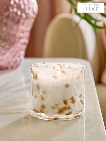 Jasmine and Orange Blossom Collection Luxe New York Decorative Scented Candle (E18849) | £14