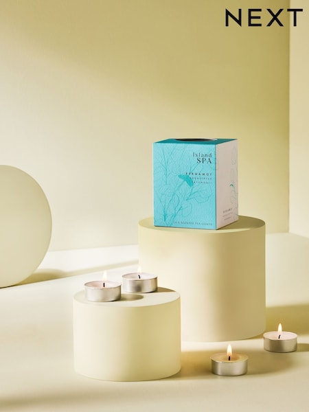 Turquoise Blue Island Spa 24 Pack Tealights Candle (E18903) | £5