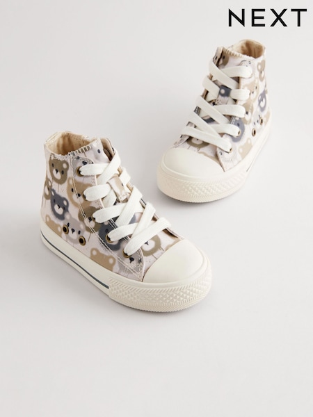 Neutral Bear High Top Trainers (E19008) | £19 - £23