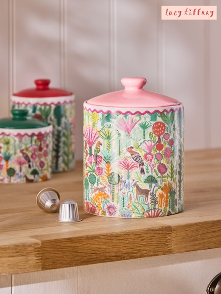 Lucy Tiffney Green Large Storage Jar (E19110) | £26