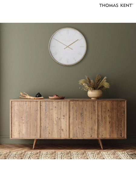 Thomas Kent Clocks Natural 21 Inch Nordic Wall Clock (E19128) | £120
