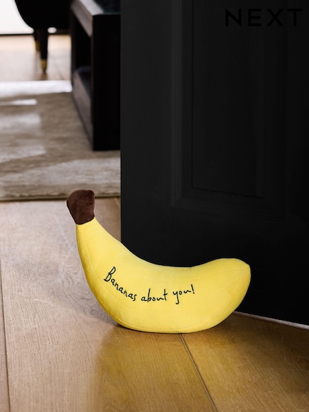 Yellow Bananas About You Doorstop (E19606) | £18