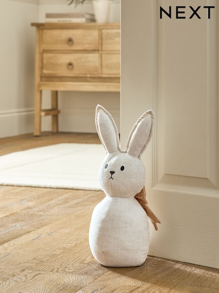 Natural Easter Rabbit Doorstop (E19684) | £18