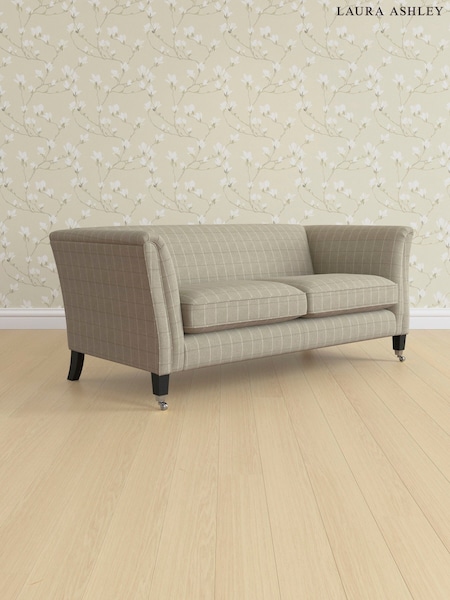 Carolyn Check/Hazelnut Natural Chatsworth By Laura Ashley (E21524) | £1,350