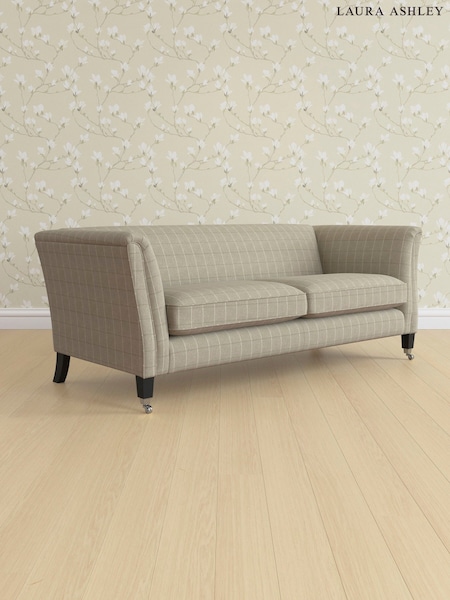 Carolyn Check/Hazelnut Natural Chatsworth By Laura Ashley (E21524) | £1,450