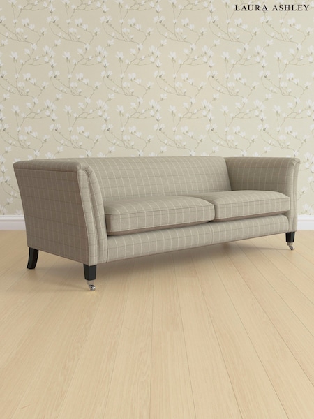 Carolyn Check/Hazelnut Natural Chatsworth By Laura Ashley (E21524) | £1,550