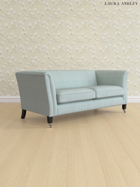 Carolyn Check/Duck Egg Chatsworth By Laura Ashley (E21526) | £1,350
