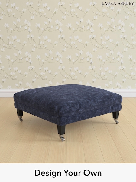 Kingsley Velvet/Midnight Navy Chatsworth By Laura Ashley (E21552) | £600